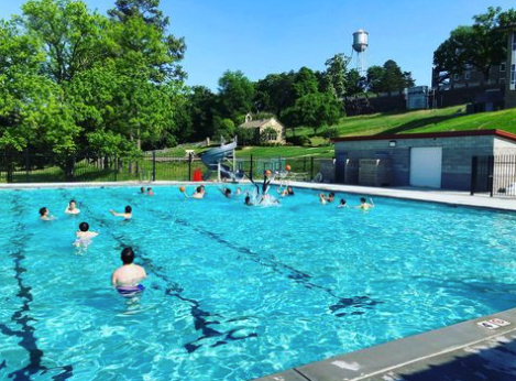 Subiaco Academy swimming pool.