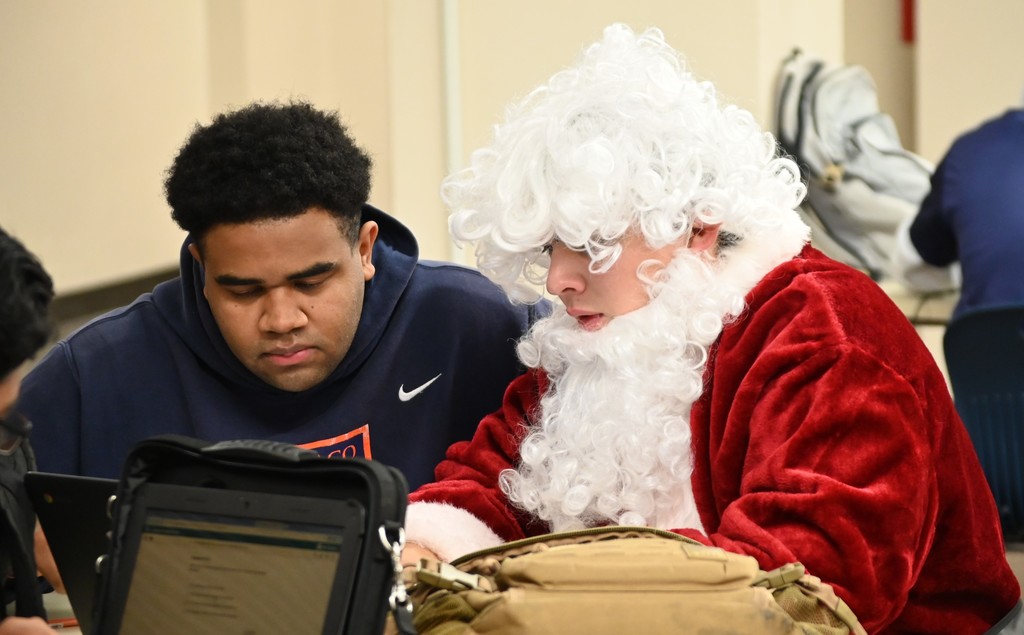 Who knew Santa could do Algebra III?